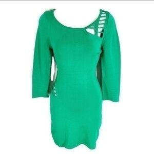 bebe green bandage dress Cap Sleeve Bandage Mini Dress Pale Pink main image 0
